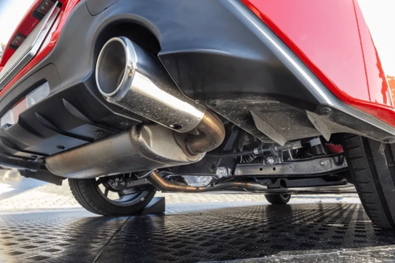 Exhaust repair at South Natick Foreign Motors